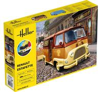 Heller 56743 - 1:24 Kit De Inicio Renault Estafette Nuevo Molde - Nuevo