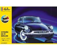 HELLER 56795 MAQUETA COCHE KIT DE ARRANQUE CITROEN DS 19 1/16