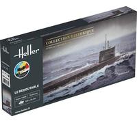 Heller 57075 - 1:400 Estárter Conjunto Barco de U S/M Redoutable - Nuevo