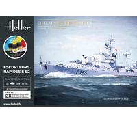 HELLER 57094 MAQUETA BARCO ARRANQUE KIT DE ESCORTS RÁPIDOS E 52 COLECCIÓN HIST