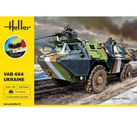 HELLER 57130 MAQUETA MILITAR KIT DE INICIO VAB 4X4 UCRANIA 1/35