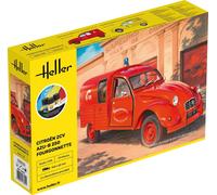 Heller 58701 - 1:24 Starter Kit Citroen 2CV AZU-B 250 Fourgonnette - Nuevo