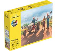HELLER 58752 MAQUETA KIT DE INICIO FIGURAS AGRICULTORES FRANCESES 1/24