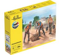 Heller 58754 - 1:24 KIT DE INICIO Trabajadores De Carretera - Nuevo