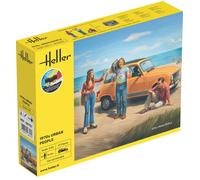Heller 58757 - 1:24 Estárter Conjunto 1970s Urban People - Nuevo