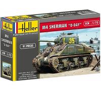 Heller 79892 Tanque M4 Sherman US Army D-Day Kit Plástico Escala 1/72