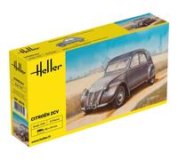 Heller - 80175 - Maqueta para Construir - Citroen 2 CV - 1/43