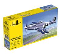 Heller - 80268 - Maqueta para Construir - P-51 Mustang - 1/72
