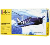 Heller - 80272 - Muestra - Aviación - F6F-5 combatiente de la bruja - Segunda Guerra Mundial - 41 Piezas