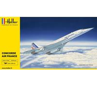HELLER 80445 MAQUETA AVIÓN CONCORDE AIR FRANCE 1/125