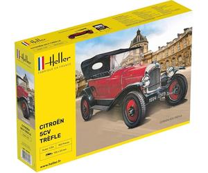 Heller - 80702 - Citroën Trébol 5 HP - 89 Habitaciones - 1/24 Escala