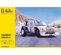 heller Peugeot Rally 205 1/24 Ev 2