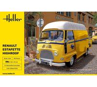 HELLER 80740 MAQUETA CAMIÓN RENAULT ESTAFETTE TECHO ALTO 1/24