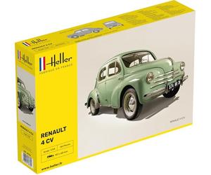 Heller - 80762 - Maqueta para Construir - Renault 4 CV - 1/24