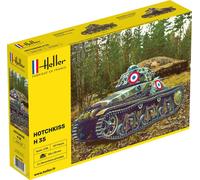 Heller 81132 Armee Modellbausatz Hotchkiss, Multicolor
