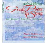 Marc Heller Heller – Great Poets in Song – CD – Importación USA