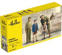 HELLER 30323 MAQUETA FIGURAS TRIPULACIÓN DE TANQUE FRANCÉS SEGUNDA GUERRA MUN...