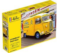 Heller HEL80744 1:24-Citroen Tipo H 3 Decoraciones Sin Pintar