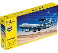 HELLER JOUSTRA Airplane model : starter kit: Boeing E-3B AWACS (Importación USA)