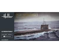 Heller 81075 - 1:400 Barco de U S/M Redoutable - Nuevo