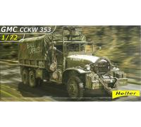 Heller Kit Sin Montar 1/72 US GMC CCKW 353 Camión de Carga 2½ Ton 20mm
