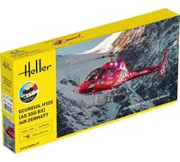 HELLER - Maqueta de helicóptero Starter Kit Ardilla H125 (as 350 B3) Air Zermatt |heller |56490| 1:48