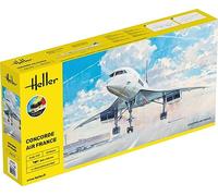 Heller Maquette d'avion : Starter Kit : Concorde AirFrance