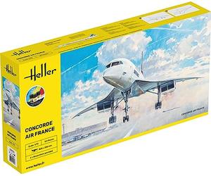 Heller Maquette d'avion : Starter Kit : Concorde AirFrance