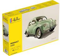 Heller-Renault 4 CV (Kit de Modelo, Multicolor (80762)