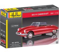 Hellermann 80796 Maqueta de Citroën DS 19 Cabriolet, Juego