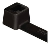 Hellermann bridas-sist.fijacion - Brida estándar t80r 210x4,7 w bk 100 | Abrazaderas estándar de plástico para fijación de cables, resistentes, instalación manual y tipo brida de amarre