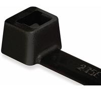 Hellermann Tyton T80L presilla Poliamida Negro 100 pieza(s) - sujección para cables (Poliamida, Negro, 11 cm, 1 cabezal(es), 39 cm, 4,7 mm)
