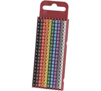 Hellermanntyton 561-03101 WIC3-0-9-PA-YE-C1 Cable Identificación 0-9 (Amarillo)