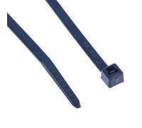 HellermannTyton, Bridas Detectables de Contenido Metálico, Bridas Serie MCT, Material - Polipropileno con acero inoxidable (PPMP+), 150x3,5 mm, color Azul, 100 Piezas