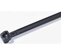 HellermannTyton, Bridas para Cable con Dentado Externo 150x3.5, Color Negro, 100 Pzas