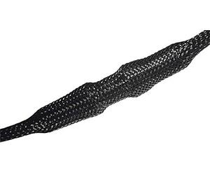 HellermannTyton HEGP20 170-12000 HEGP20-PET-BK - Manguera trenzada de poliéster (14 hasta 26 mm, 50 m), color negro