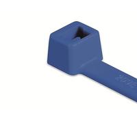 HELLERMANNTYTON Hellermann Tyton 111-03008 Polyamide Azul 100pieza(s) Presilla - Abrazaderas de Cables (15 cm, 3,5 mm, 1,2 mm, 100 Pieza(s))