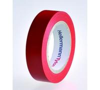 HellermannTyton Htape-Flex15 - Cinta aislante (15 x 10 cm, para interiores y exteriores, 10 m, cloruro de polivinilo), color negro