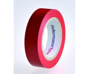HellermannTyton Htape-Flex15 - Cinta aislante (15 x 10 cm, para interiores y exteriores, 10 m, cloruro de polivinilo), color negro