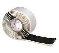 HellermannTyton HTAPE-POWER650-IIR-BK Cinta de Masilla para Aislamiento Eléctrico, Negro, 38mm Ancho, 1.5m Longitud
