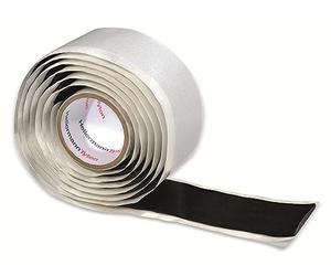 HellermannTyton HTAPE-POWER650-IIR-BK Cinta de Masilla para Aislamiento Eléctrico, Negro, 38mm Ancho, 1.5m Longitud