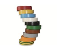 Cinta aislante hellermanntyton de pvc 15mm x 10m color mixto