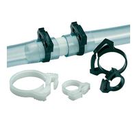 HellermannTyton SNP8(E)-POM-NA-D1 - Abrazadera de fijación (191-10089, diámetro del buendel: 13,70 hasta 15,30 mm, 10 unidades)