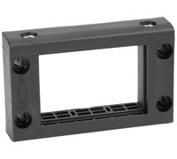 HellermannTyton VarioPlate-10_Frame-PL-BK portacables Sin halógenos Poliamida 6.6 Negro