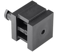 HellermannTyton VP-S_4-5_Ins-sgl-PL-BK (20) Boquilla sencilla sin halógenos, plástico, negro, 20 unidades