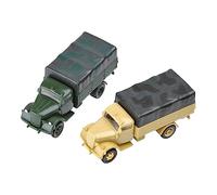 Hellery 2 Kits de Modelos de Vehículos de Simulación a Escala 1/72 para Juguetes Infantiles para Construir Modelos Y Rompecabezas para, camión