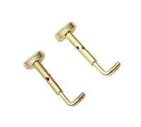 Hellery 2 Tornillos de Abrazadera para Barbilla de Violín 4/4, de Aleación, Duraderos, con Gancho Dividido, Fáciles de Instalar Y Quitar, Oro