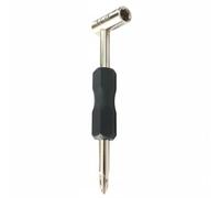 Hellery 3 Piezas Llave de Ajuste de Mástil Ergonómica Llave Mástil Guitarra Acero Al Carbono para Guitarristas, Llave De Alma De Guitarra Con Destornillador De 6.35mm 1/4"