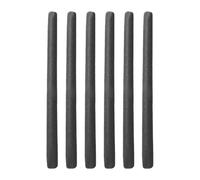 Hellery 6 Piezas de Fundas de Espuma para Postes de Trampolín, Protección de Relleno de Espuma, Cubiertas de Postes de Trampolín para Barandilla de Cama de Sa, Negro