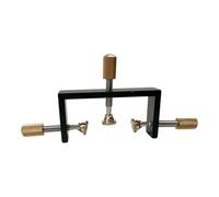 Hellery Abrazadera de Reparación de Violín, Clip de Sujeción, Triple Ajuste, Herramienta para Fabricación de Violines, Mantenimiento Profesional, Práctica Abr, Negro